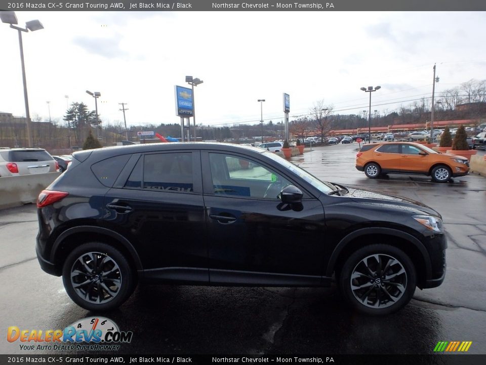 2016 Mazda CX-5 Grand Touring AWD Jet Black Mica / Black Photo #10