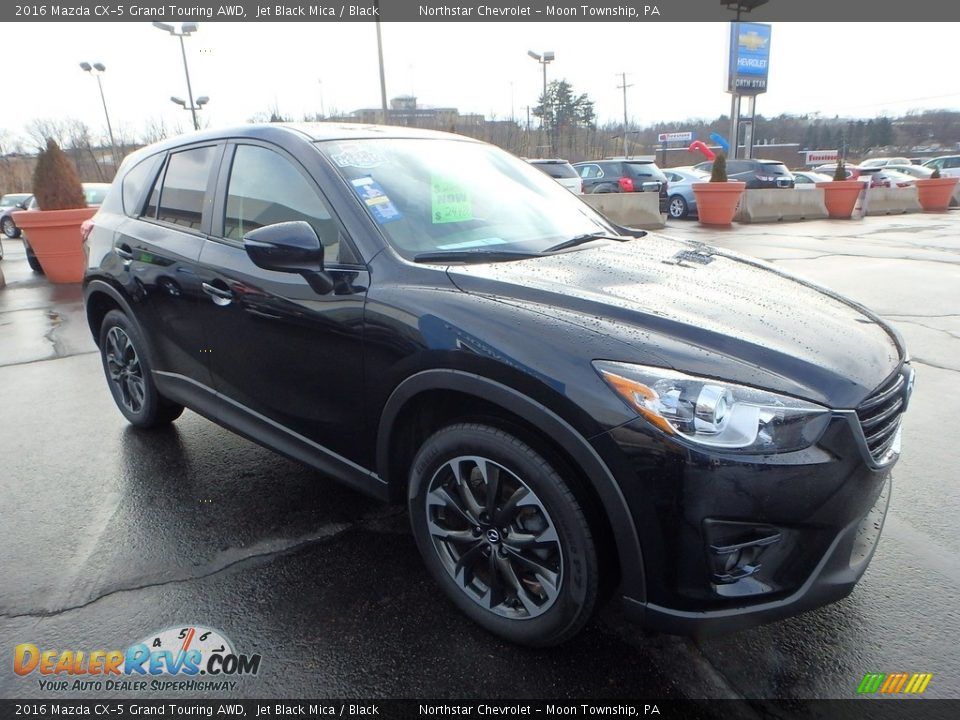 2016 Mazda CX-5 Grand Touring AWD Jet Black Mica / Black Photo #11