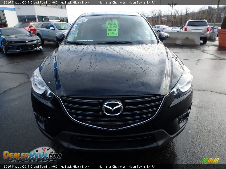 2016 Mazda CX-5 Grand Touring AWD Jet Black Mica / Black Photo #13