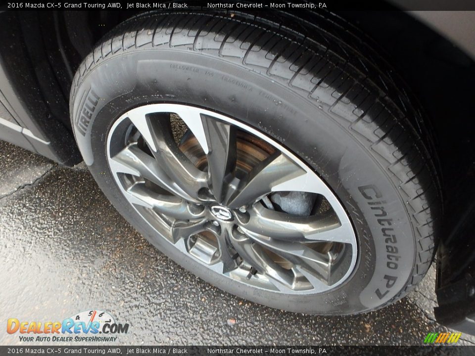 2016 Mazda CX-5 Grand Touring AWD Jet Black Mica / Black Photo #14