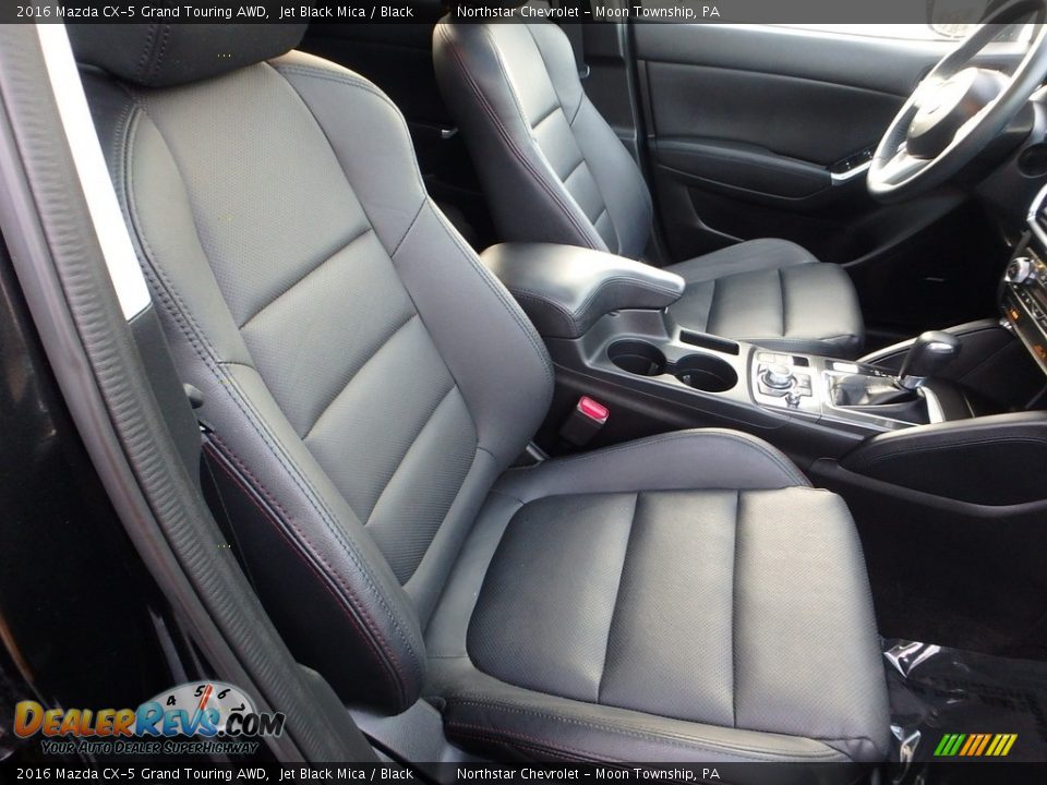 2016 Mazda CX-5 Grand Touring AWD Jet Black Mica / Black Photo #15