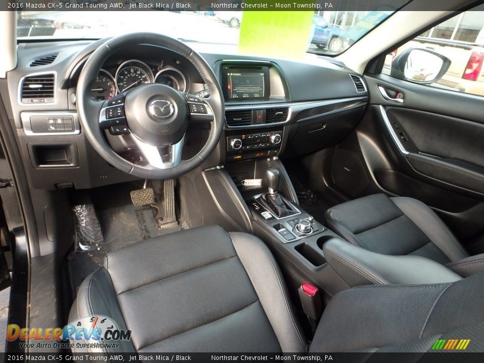 2016 Mazda CX-5 Grand Touring AWD Jet Black Mica / Black Photo #22