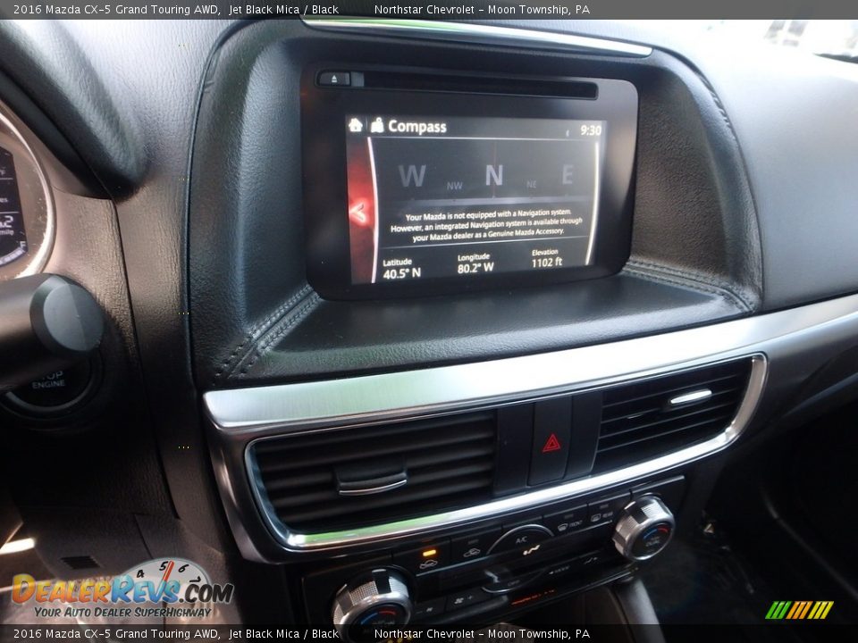 2016 Mazda CX-5 Grand Touring AWD Jet Black Mica / Black Photo #27