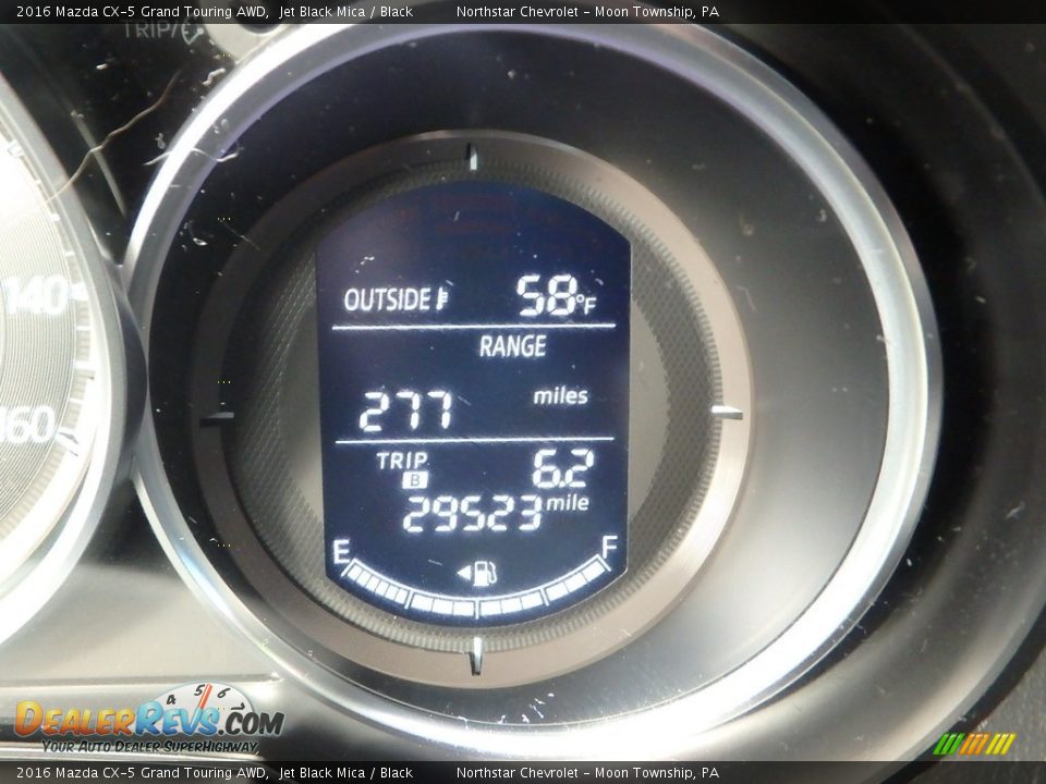 2016 Mazda CX-5 Grand Touring AWD Jet Black Mica / Black Photo #29