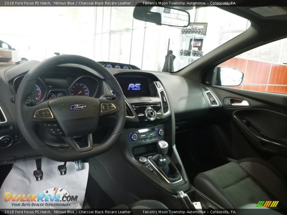 Front Seat of 2018 Ford Focus RS Hatch Photo #8