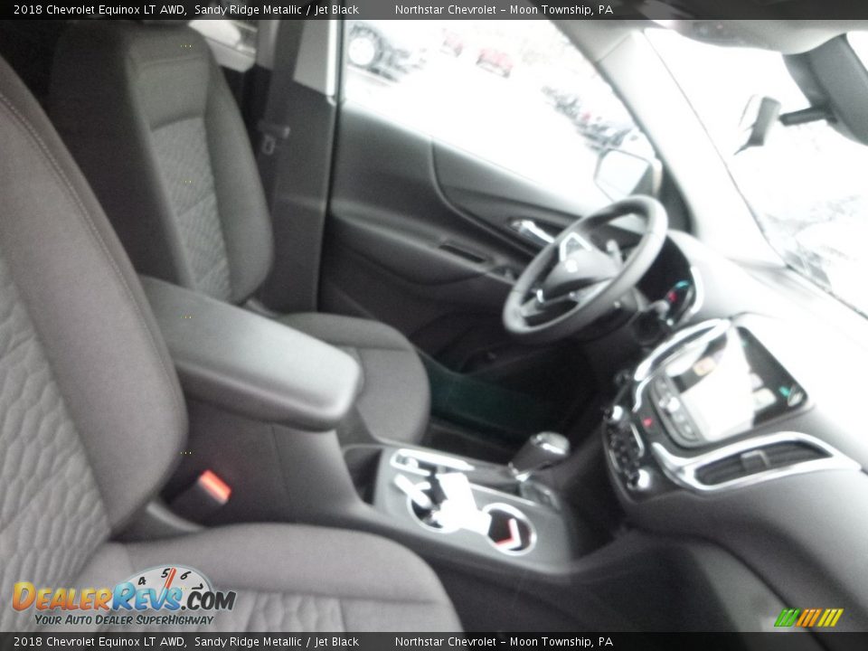 2018 Chevrolet Equinox LT AWD Sandy Ridge Metallic / Jet Black Photo #10