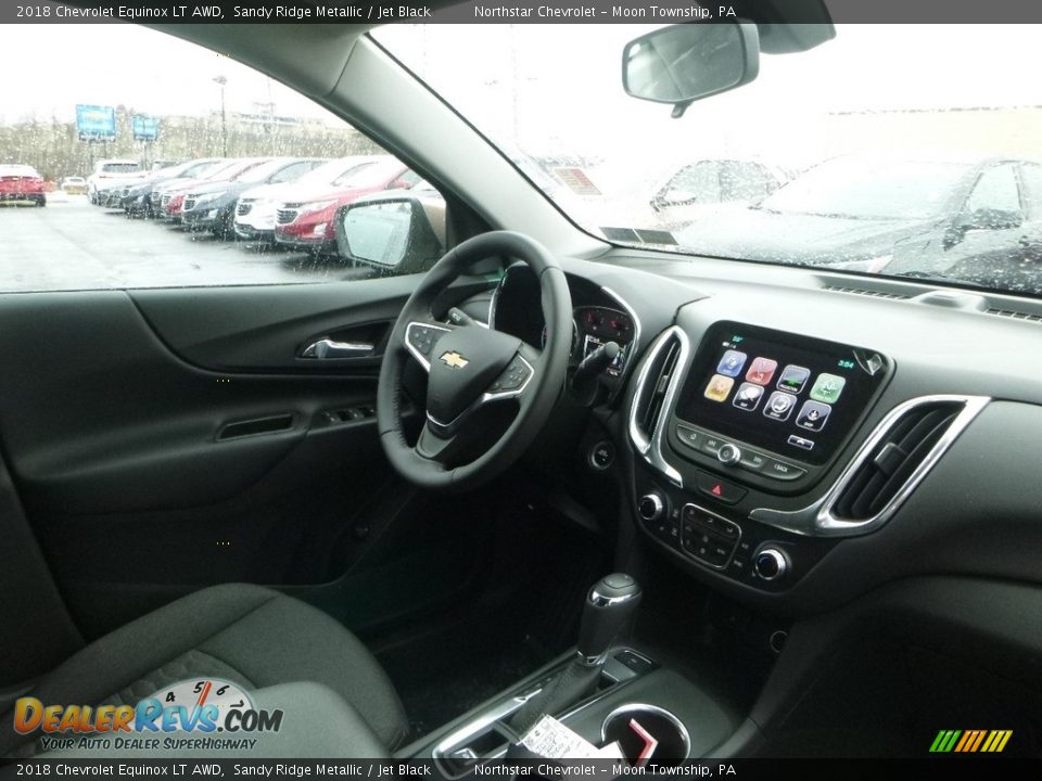 2018 Chevrolet Equinox LT AWD Sandy Ridge Metallic / Jet Black Photo #11