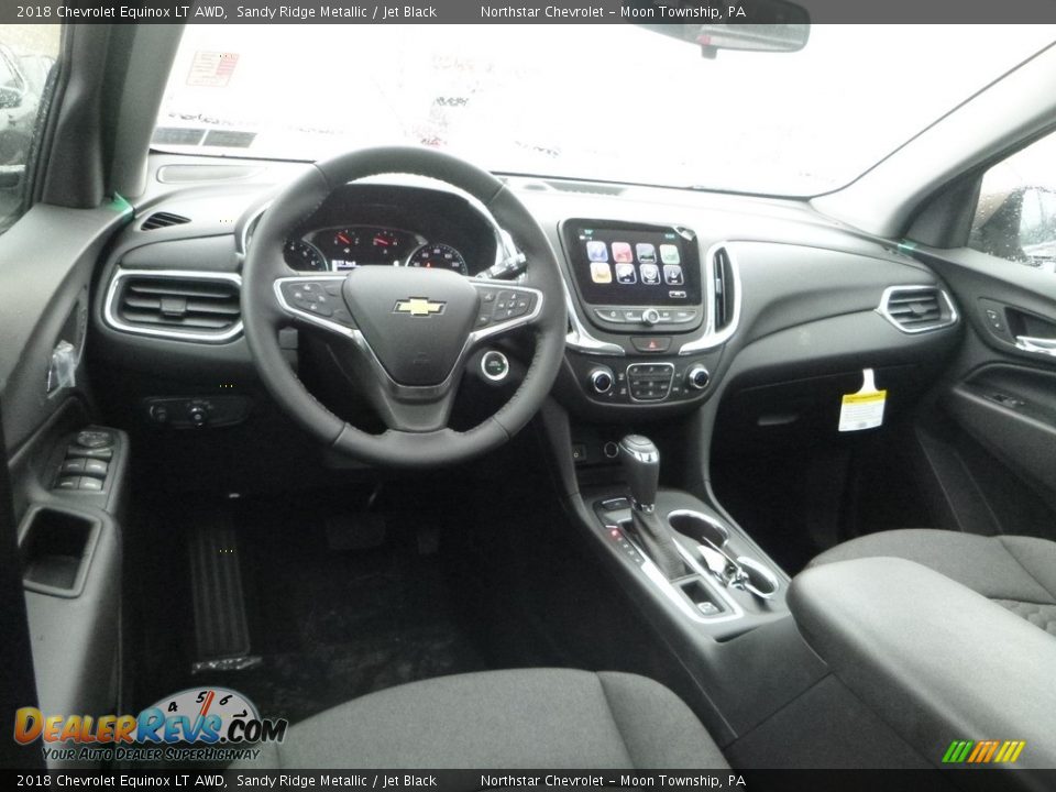 2018 Chevrolet Equinox LT AWD Sandy Ridge Metallic / Jet Black Photo #13