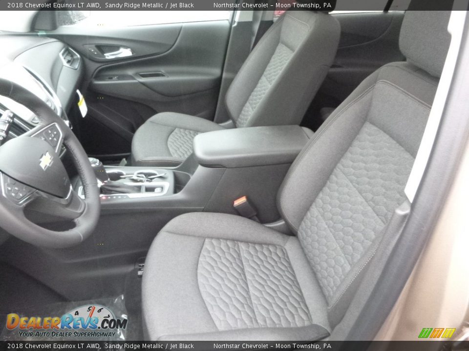 2018 Chevrolet Equinox LT AWD Sandy Ridge Metallic / Jet Black Photo #15