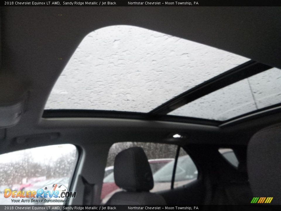 2018 Chevrolet Equinox LT AWD Sandy Ridge Metallic / Jet Black Photo #17
