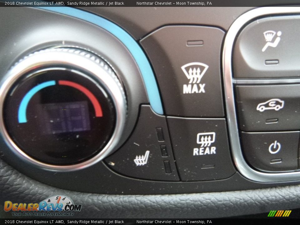 2018 Chevrolet Equinox LT AWD Sandy Ridge Metallic / Jet Black Photo #20