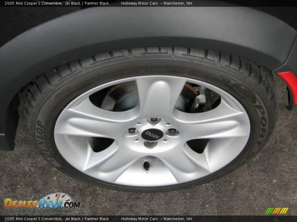 2005 Mini Cooper S Convertible Jet Black / Panther Black Photo #5