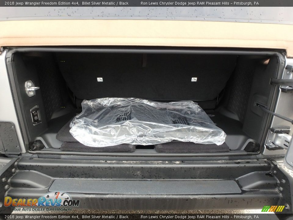 2018 Jeep Wrangler Freedom Edition 4x4 Billet Silver Metallic / Black Photo #5