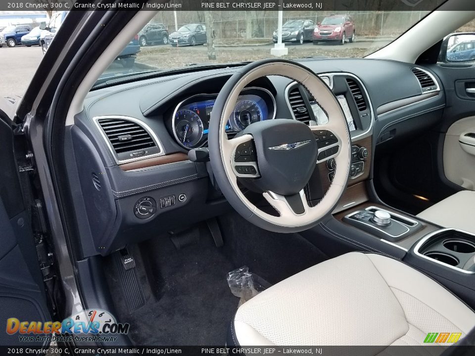 Indigo/Linen Interior - 2018 Chrysler 300 C Photo #7