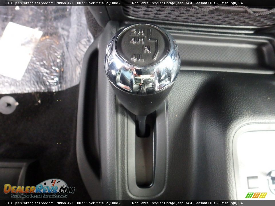 2018 Jeep Wrangler Freedom Edition 4x4 Billet Silver Metallic / Black Photo #18