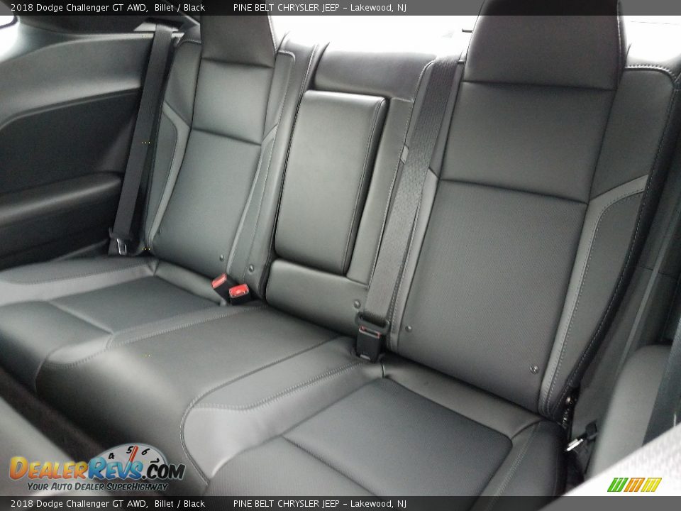 Rear Seat of 2018 Dodge Challenger GT AWD Photo #8