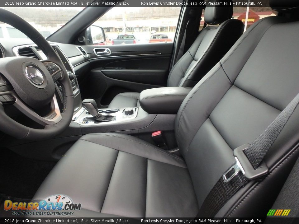 2018 Jeep Grand Cherokee Limited 4x4 Billet Silver Metallic / Black Photo #11