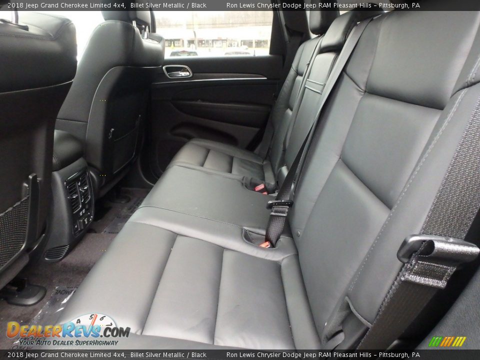 2018 Jeep Grand Cherokee Limited 4x4 Billet Silver Metallic / Black Photo #12