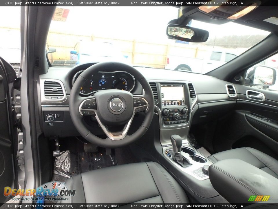 2018 Jeep Grand Cherokee Limited 4x4 Billet Silver Metallic / Black Photo #13