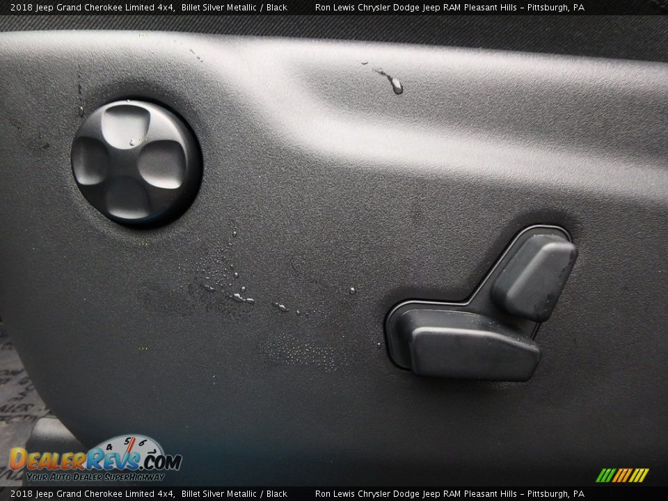 2018 Jeep Grand Cherokee Limited 4x4 Billet Silver Metallic / Black Photo #16