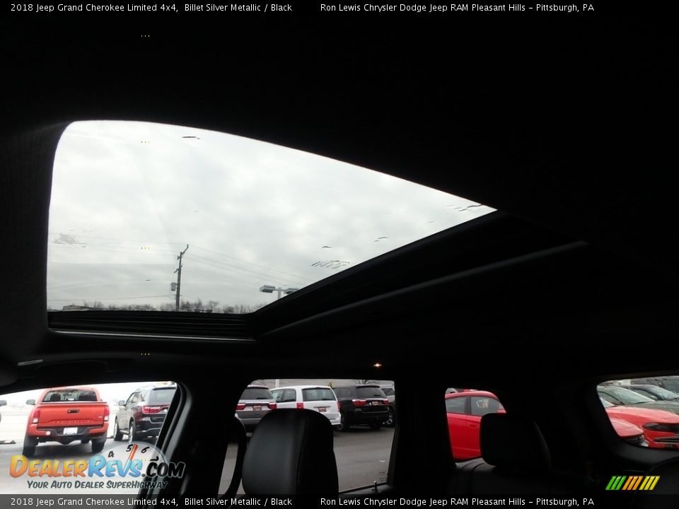 2018 Jeep Grand Cherokee Limited 4x4 Billet Silver Metallic / Black Photo #17