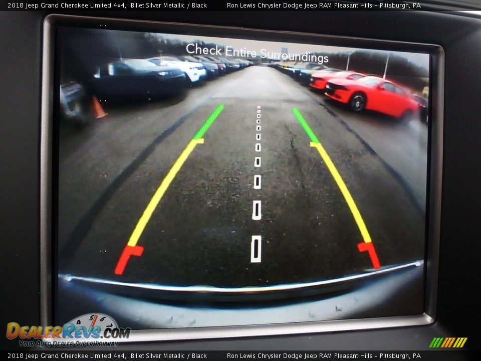 2018 Jeep Grand Cherokee Limited 4x4 Billet Silver Metallic / Black Photo #19