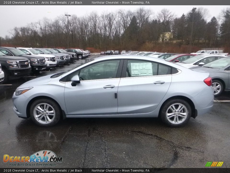 2018 Chevrolet Cruze LT Arctic Blue Metallic / Jet Black Photo #2