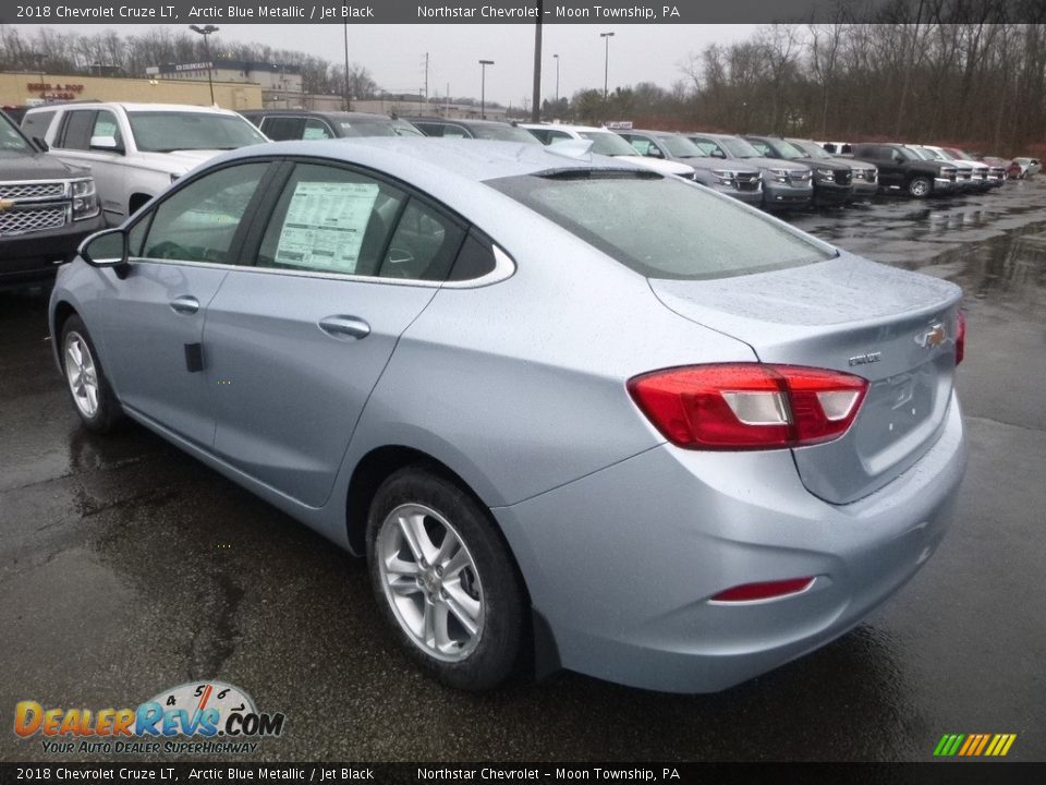 2018 Chevrolet Cruze LT Arctic Blue Metallic / Jet Black Photo #3