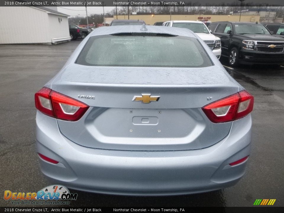 2018 Chevrolet Cruze LT Arctic Blue Metallic / Jet Black Photo #4