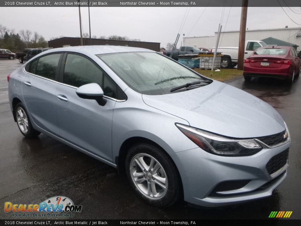 2018 Chevrolet Cruze LT Arctic Blue Metallic / Jet Black Photo #7