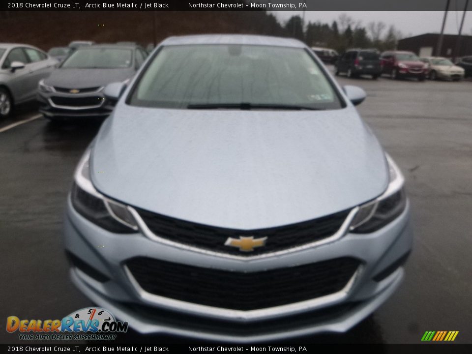 2018 Chevrolet Cruze LT Arctic Blue Metallic / Jet Black Photo #8