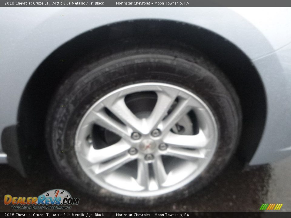 2018 Chevrolet Cruze LT Arctic Blue Metallic / Jet Black Photo #9