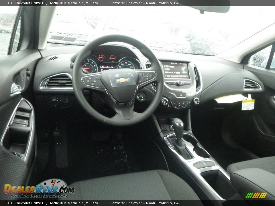 2018 Chevrolet Cruze LT Arctic Blue Metallic / Jet Black Photo #13