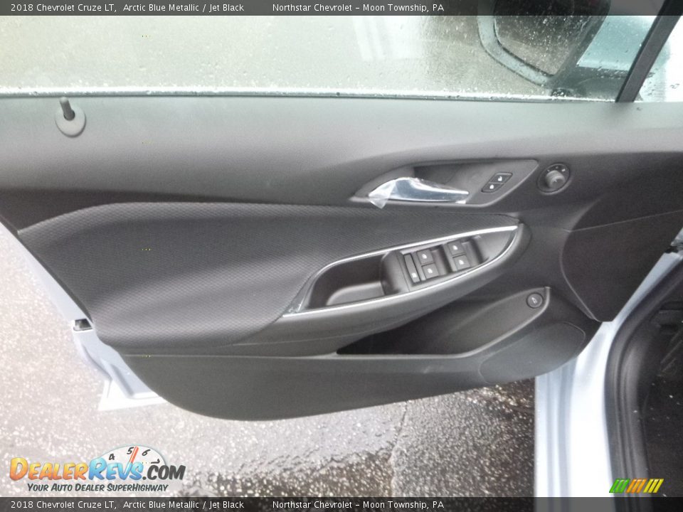 2018 Chevrolet Cruze LT Arctic Blue Metallic / Jet Black Photo #14