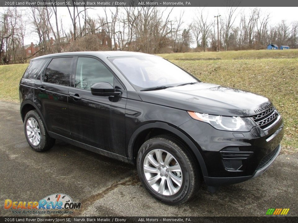 2018 Land Rover Discovery Sport SE Narvik Black Metallic / Ebony Photo #1