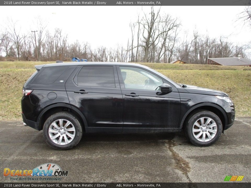 2018 Land Rover Discovery Sport SE Narvik Black Metallic / Ebony Photo #2