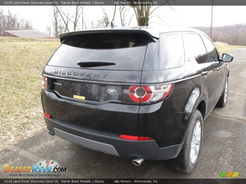 2018 Land Rover Discovery Sport SE Narvik Black Metallic / Ebony Photo #3