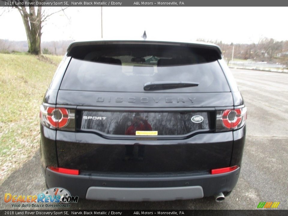 2018 Land Rover Discovery Sport SE Narvik Black Metallic / Ebony Photo #4