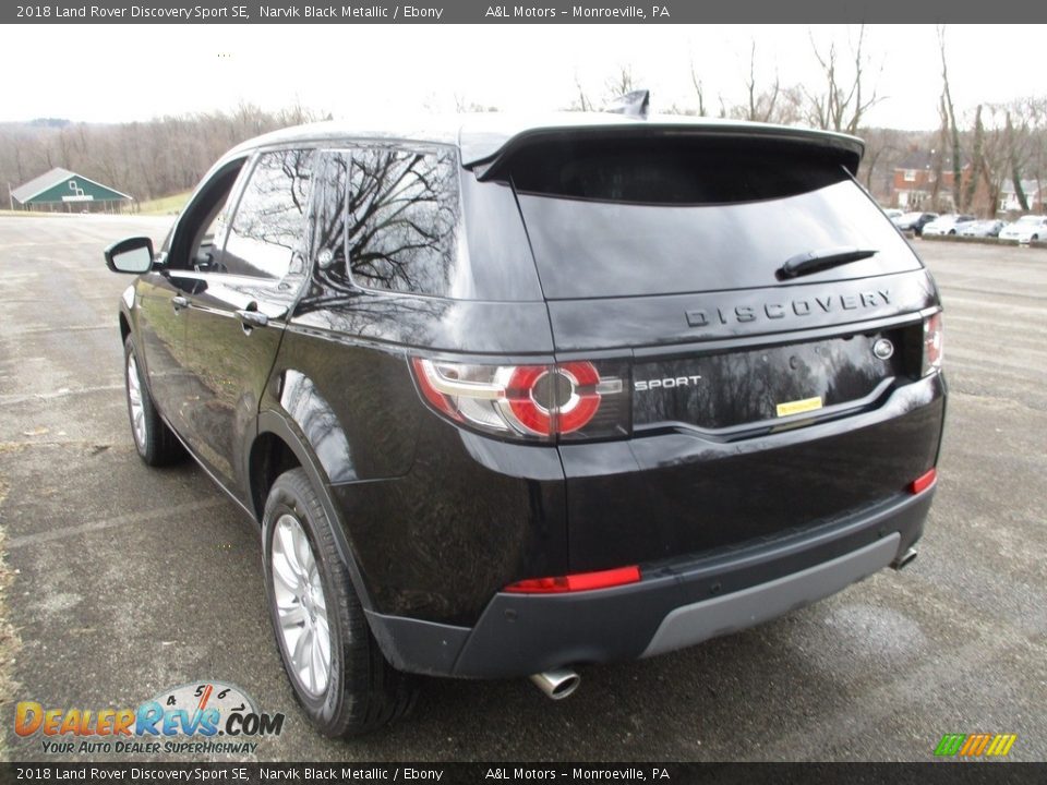 2018 Land Rover Discovery Sport SE Narvik Black Metallic / Ebony Photo #5