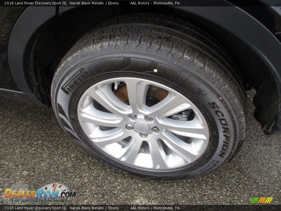2018 Land Rover Discovery Sport SE Narvik Black Metallic / Ebony Photo #6