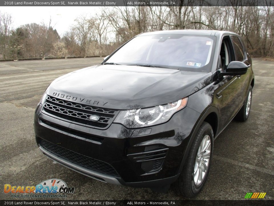 2018 Land Rover Discovery Sport SE Narvik Black Metallic / Ebony Photo #7