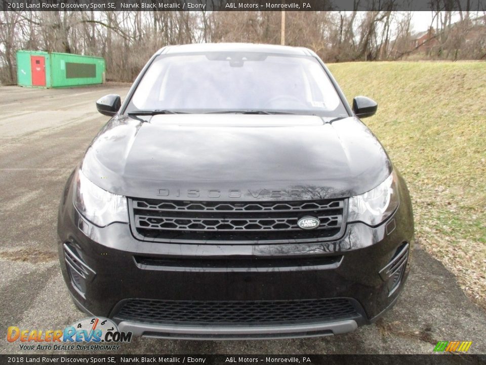2018 Land Rover Discovery Sport SE Narvik Black Metallic / Ebony Photo #8