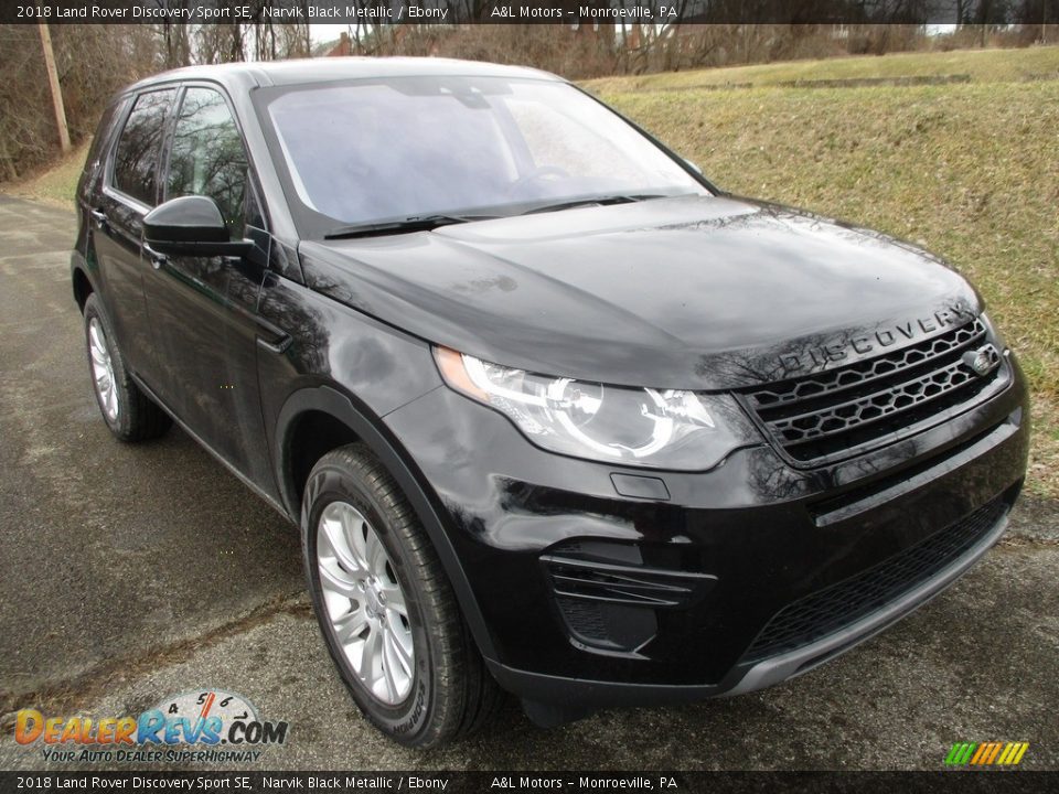 2018 Land Rover Discovery Sport SE Narvik Black Metallic / Ebony Photo #9