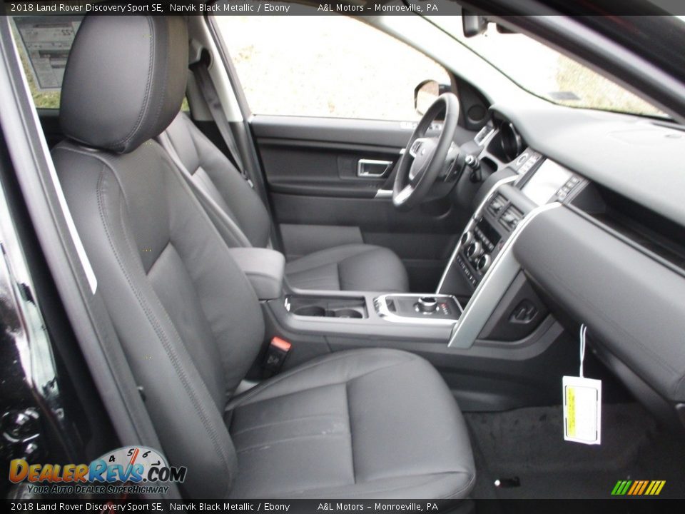2018 Land Rover Discovery Sport SE Narvik Black Metallic / Ebony Photo #10