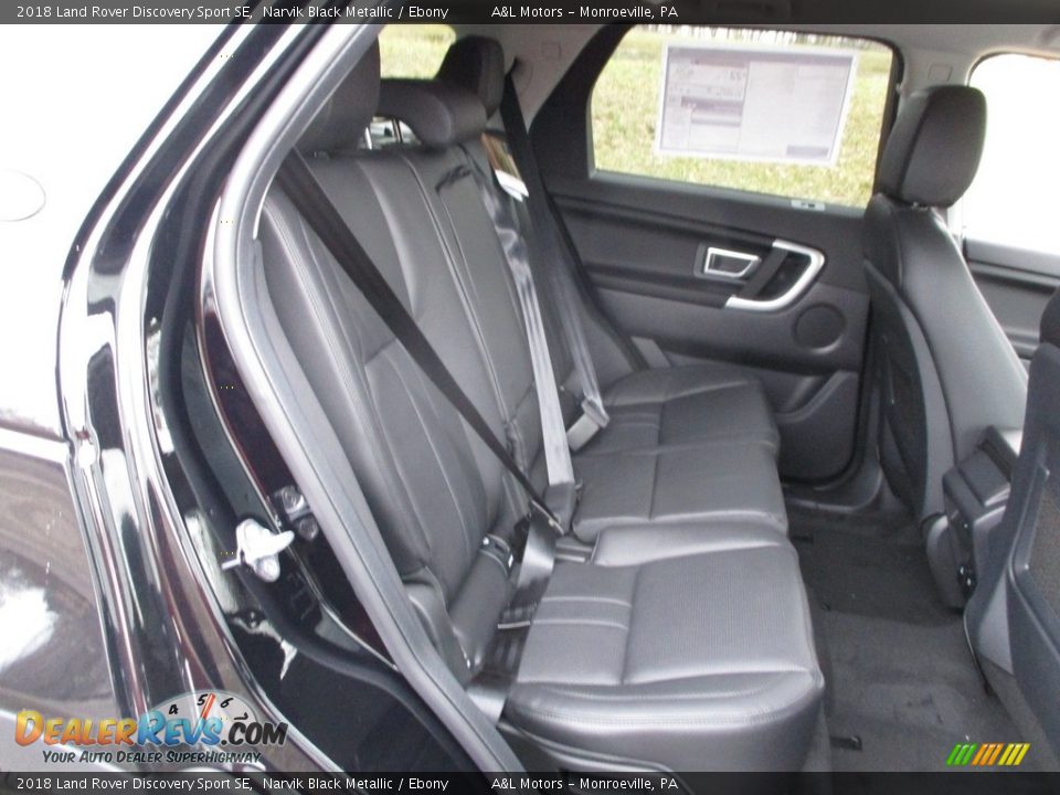 2018 Land Rover Discovery Sport SE Narvik Black Metallic / Ebony Photo #11