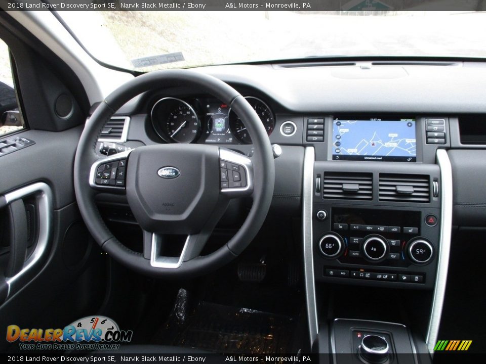2018 Land Rover Discovery Sport SE Narvik Black Metallic / Ebony Photo #12