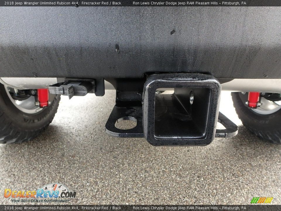 2018 Jeep Wrangler Unlimited Rubicon 4x4 Firecracker Red / Black Photo #5