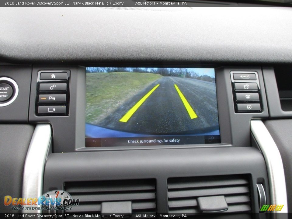 2018 Land Rover Discovery Sport SE Narvik Black Metallic / Ebony Photo #16