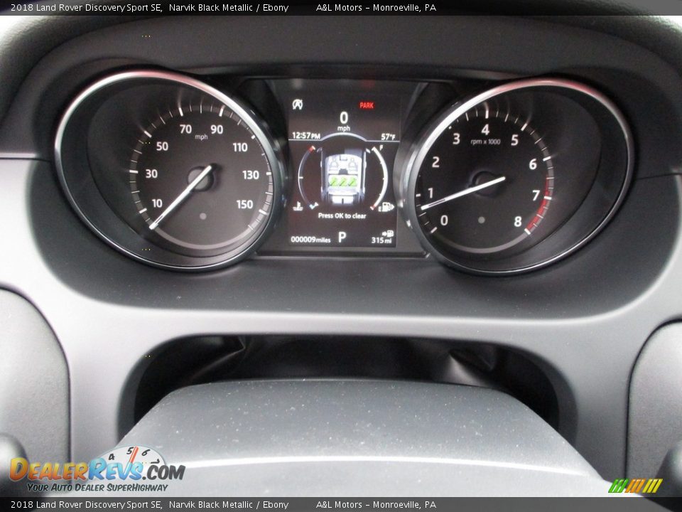 2018 Land Rover Discovery Sport SE Narvik Black Metallic / Ebony Photo #20