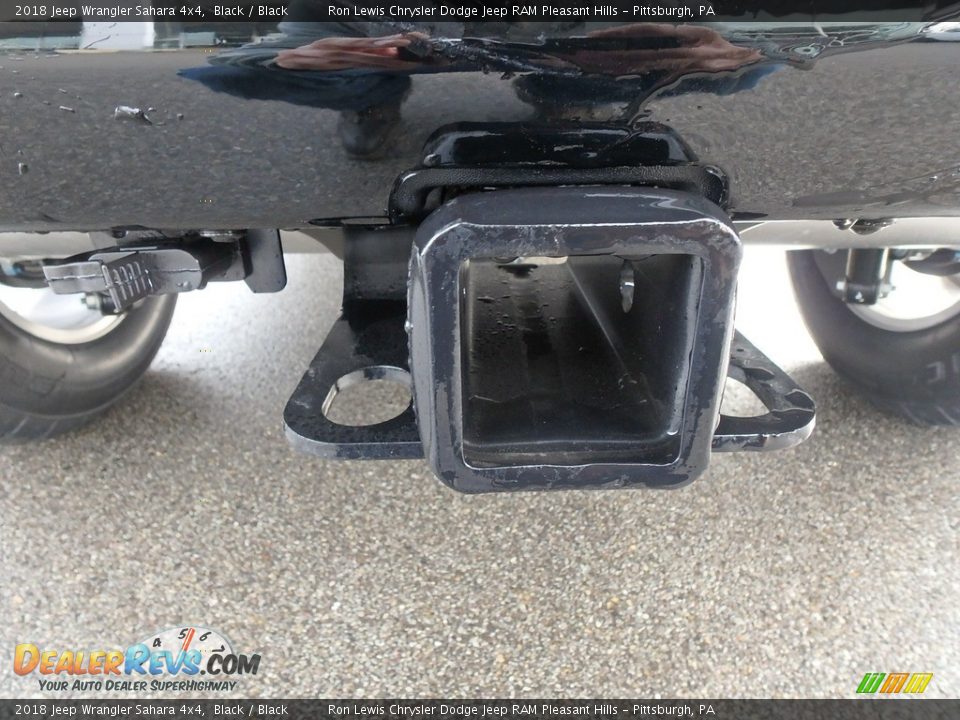 2018 Jeep Wrangler Sahara 4x4 Black / Black Photo #5